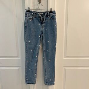 PacSun Raining Daisy Mom Jeans